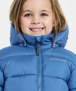 Clearance Didriksons Kids' Roxen Jacket Sapphire Blue