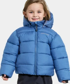 Clearance Didriksons Kids' Roxen Jacket Sapphire Blue