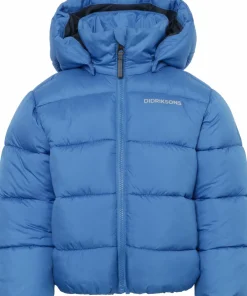 Clearance Didriksons Kids' Roxen Jacket Sapphire Blue