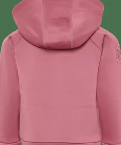 Clearance Didriksons Kids' Siljan Full Zip Heather Pink