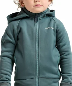Clearance Didriksons Kids' Siljan Full Zip Factory Blue