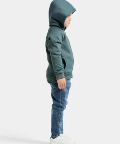 Clearance Didriksons Kids' Siljan Full Zip Factory Blue