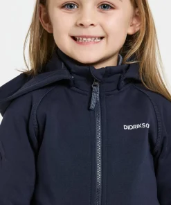 Best Didriksons Kids' Siljan Full Zip Navy