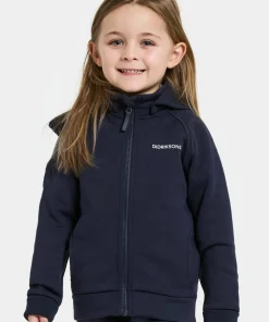 Best Didriksons Kids' Siljan Full Zip Navy