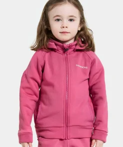 Outlet Didriksons Kids' Siljan Full Zip Sweet Pink