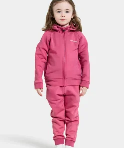 Outlet Didriksons Kids' Siljan Full Zip Sweet Pink