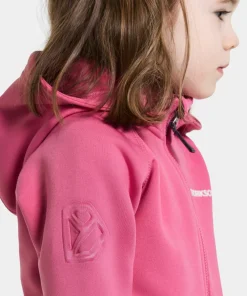 Outlet Didriksons Kids' Siljan Full Zip Sweet Pink