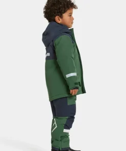 Best Didriksons Kids' Skare Set Pine Green