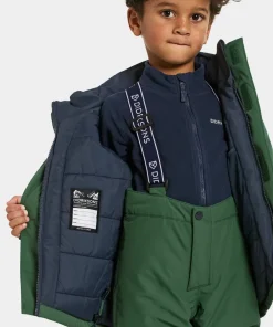 Best Didriksons Kids' Skare Set Pine Green