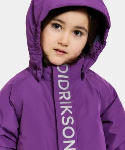 Outlet Didriksons Kids' Talvi Jacket Royal Purple