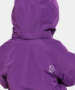 Outlet Didriksons Kids' Talvi Jacket Royal Purple