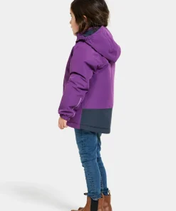 Outlet Didriksons Kids' Talvi Jacket Royal Purple