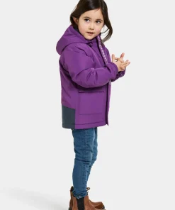 Outlet Didriksons Kids' Talvi Jacket Royal Purple