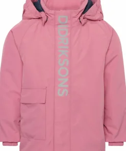 New Didriksons Kids' Talvi Jacket Heather Pink
