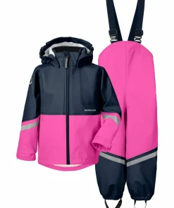Best Didriksons Kids' Waterman C Set Plastic Pink