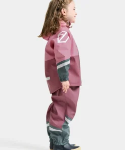 Outlet Didriksons Kids' Waterman Set 12 Light Heather Pink