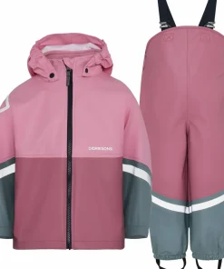 Outlet Didriksons Kids' Waterman Set 12 Light Heather Pink