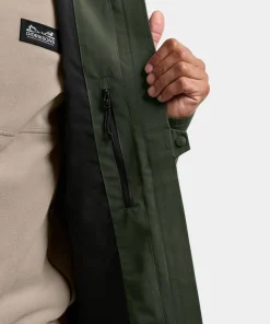 Clearance Didriksons Men's Biak Jacket Deep Green