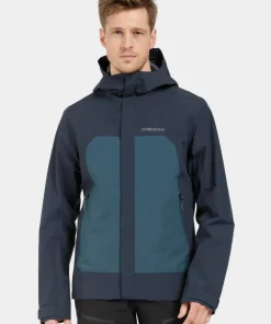 Clearance Didriksons Men's Grit Jacket 3 Sleepy Blue