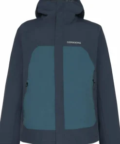 Clearance Didriksons Men's Grit Jacket 3 Sleepy Blue