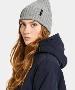 Sale Didriksons Unisex Laken Beanie 3 Grey melange