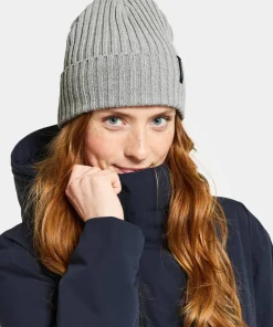 Sale Didriksons Unisex Laken Beanie 3 Grey melange