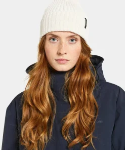 Hot Didriksons Unisex Laken Beanie 3 Off white