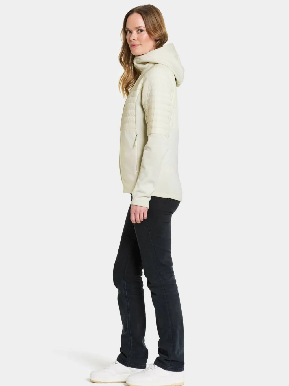 Best Didriksons Women's Annema Full Zip 6 Shell White