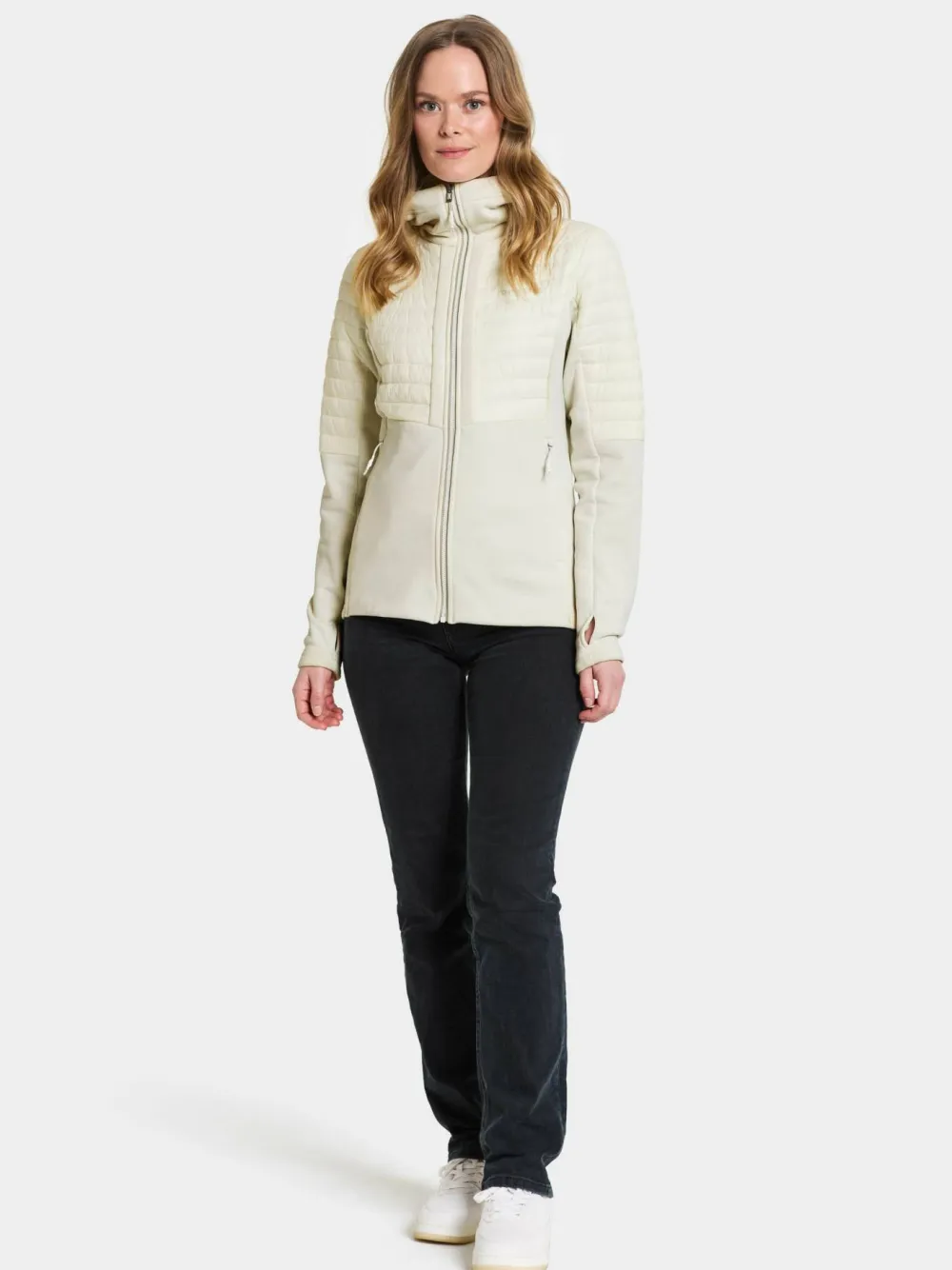 Best Didriksons Women's Annema Full Zip 6 Shell White