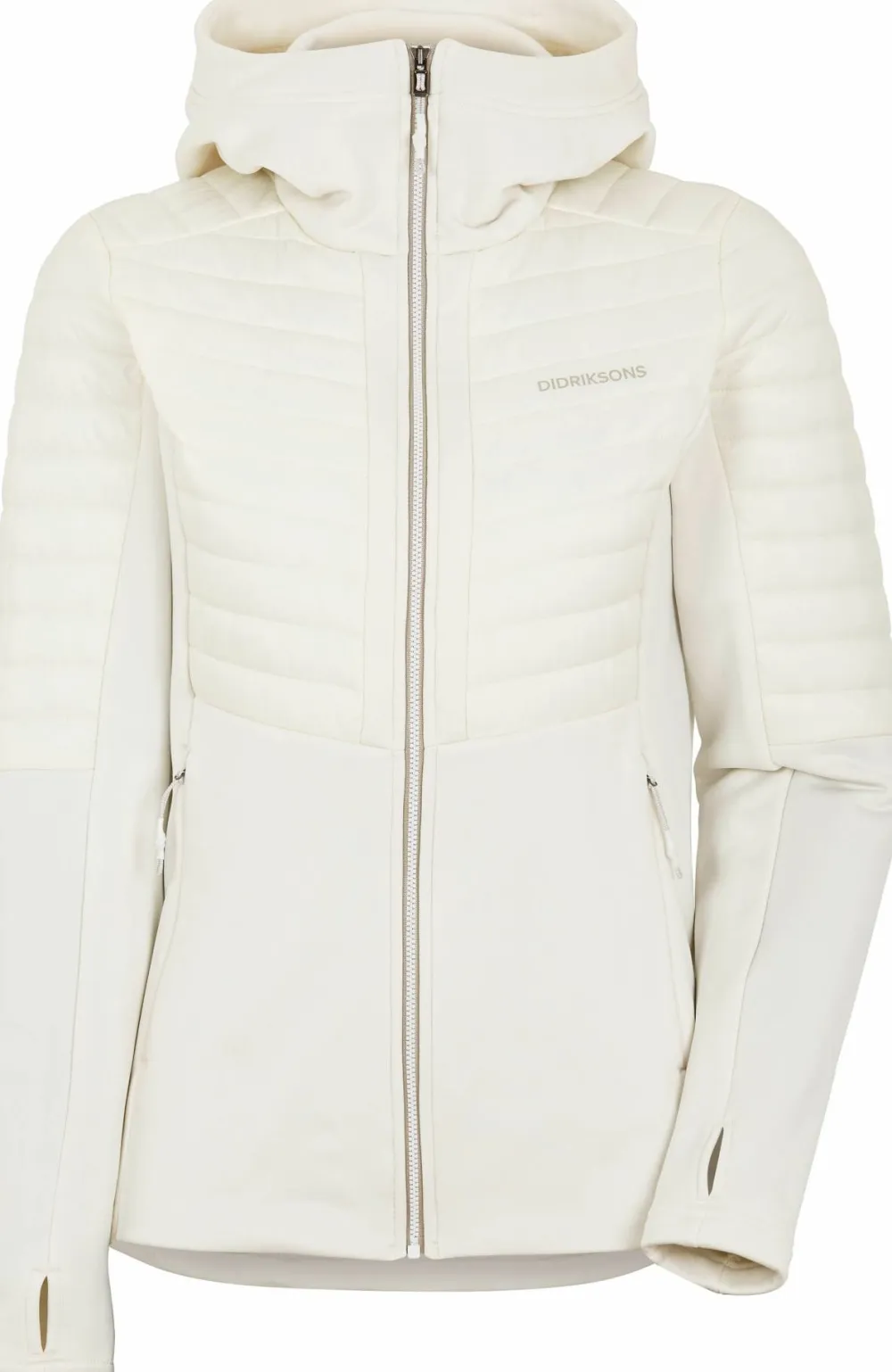 Best Didriksons Women's Annema Full Zip 6 Shell White