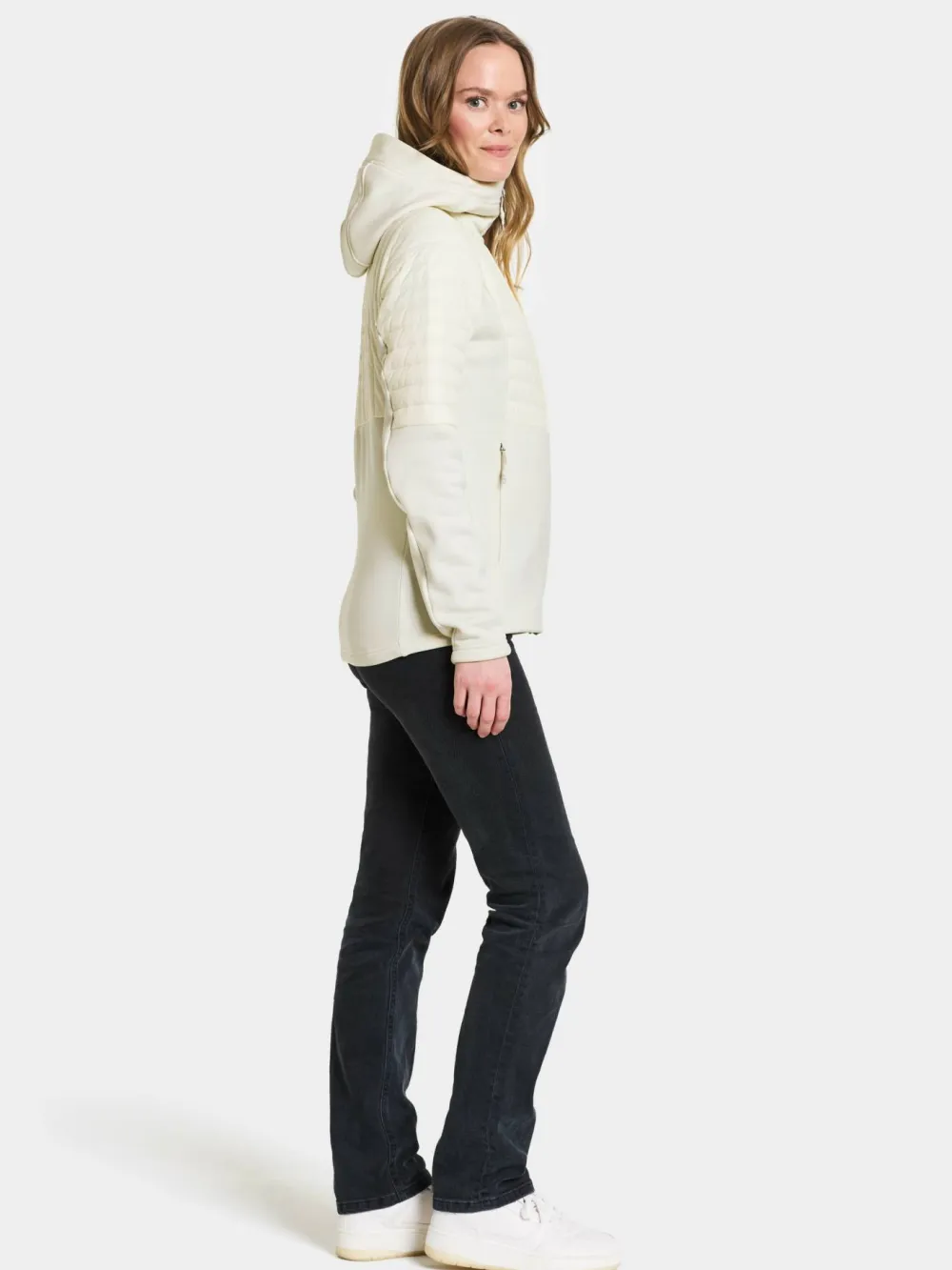 Best Didriksons Women's Annema Full Zip 6 Shell White