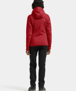 Hot Didriksons Women's Annema Full Zip 6 Spring Red