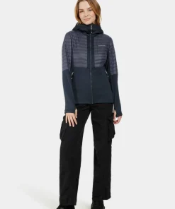 Discount Didriksons Women's Annema Full Zip 6 Dark Night Blue