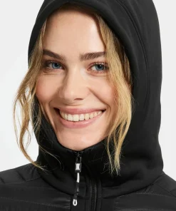 Discount Didriksons Women's Annema Full Zip 6 Black