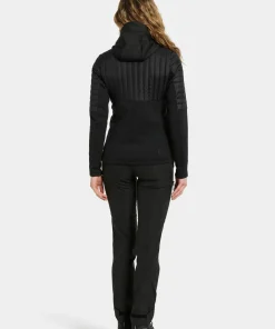 Discount Didriksons Women's Annema Full Zip 6 Black