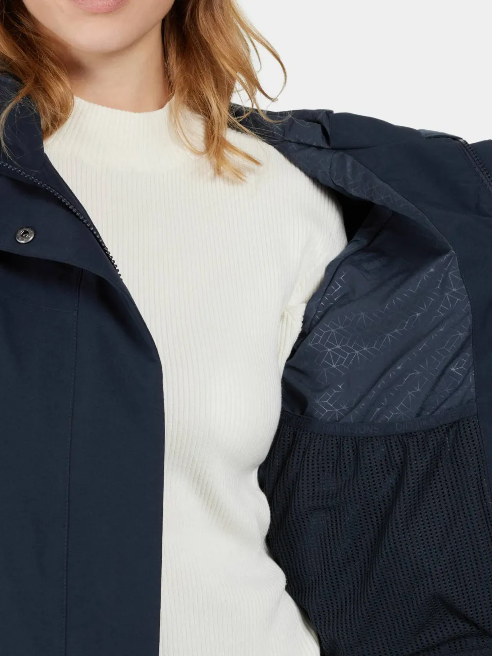 Sale Didriksons Women's Ilma Parka 8 Dark Night Blue