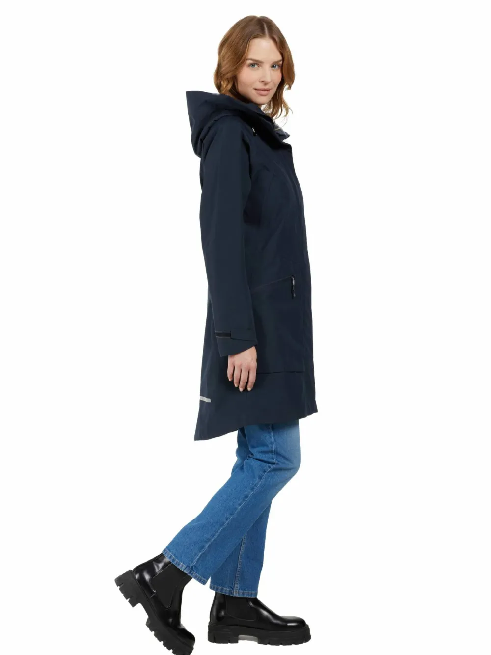 Sale Didriksons Women's Ilma Parka 8 Dark Night Blue