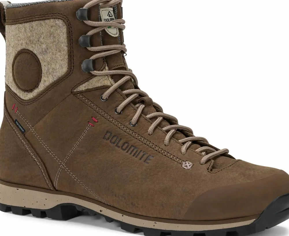 Best Dolomite Men's 54 Warm Evo WP Pinecone Brown