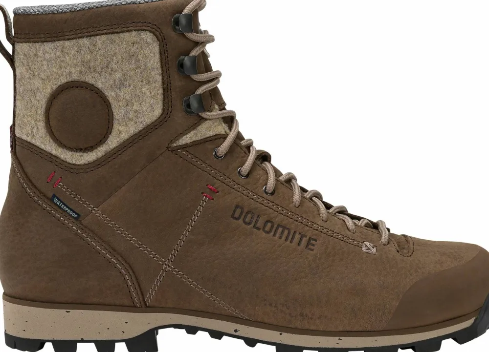 Best Dolomite Men's 54 Warm Evo WP Pinecone Brown