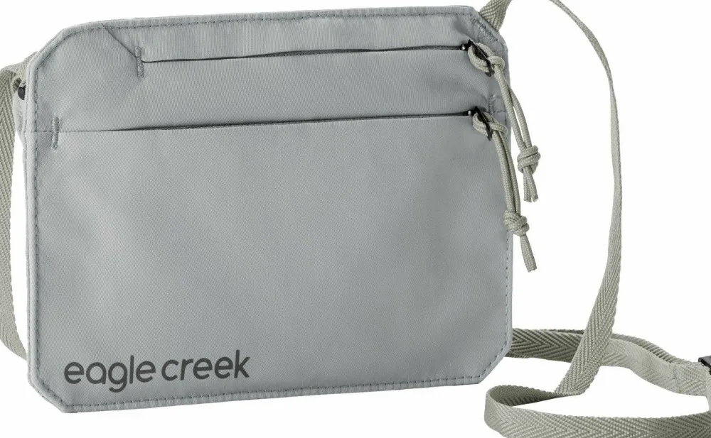 New Eagle Creek Undercover RFID Neck Wallet Storm Grey