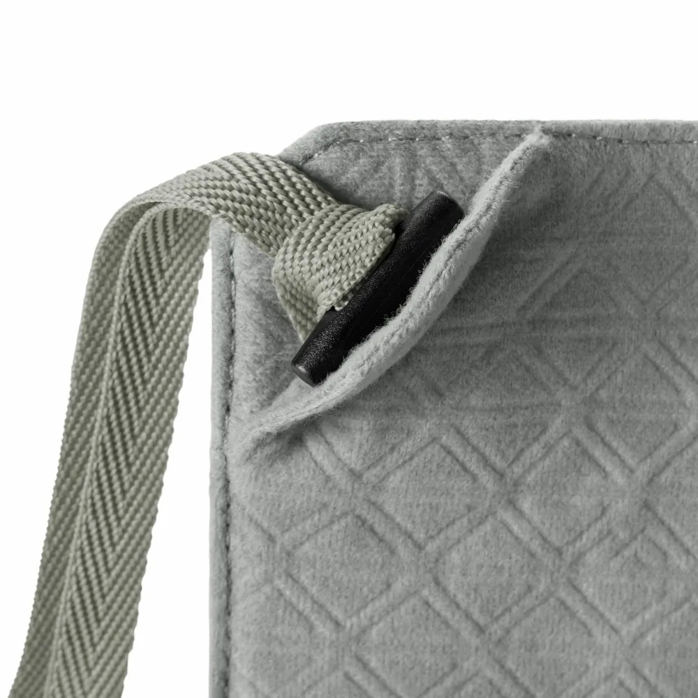 New Eagle Creek Undercover RFID Neck Wallet Storm Grey