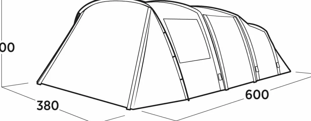Clearance Easy Camp Kullen 6 Air Brown