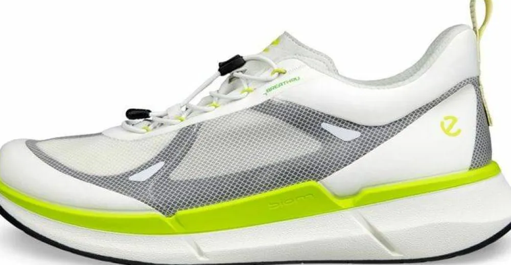 Hot Ecco Men's Biom 2.2 White/Black/Lime Punch