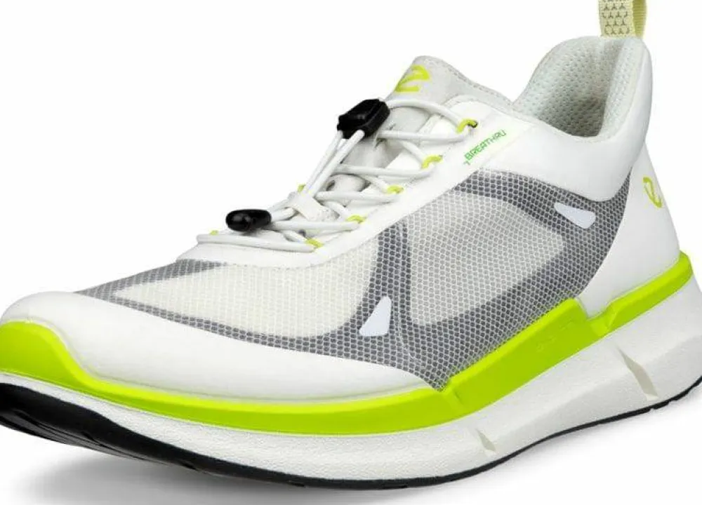 Hot Ecco Men's Biom 2.2 White/Black/Lime Punch