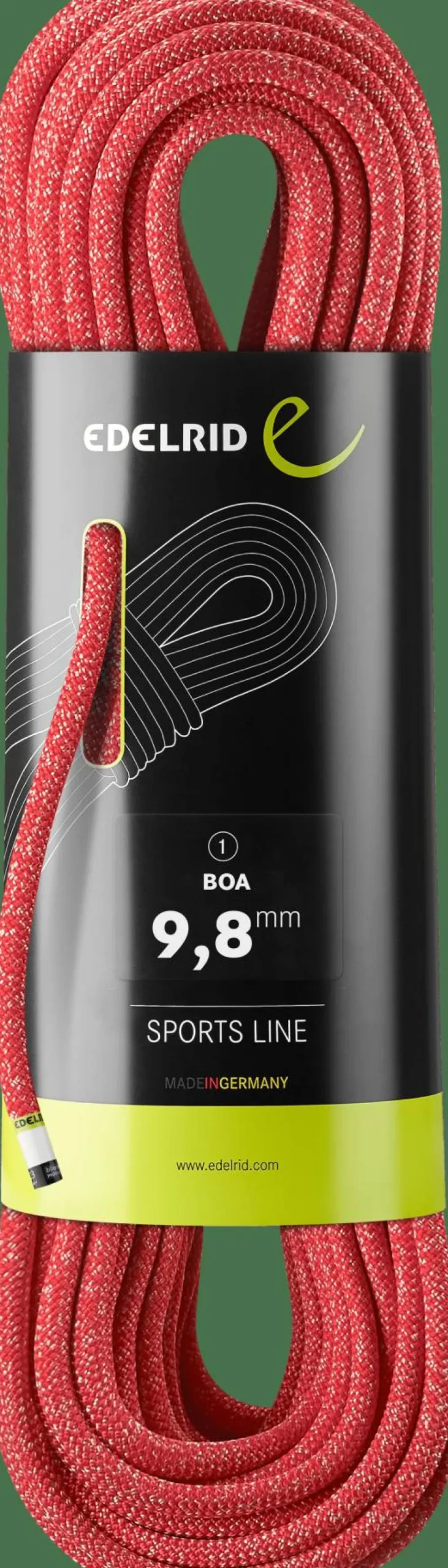 Sale Edelrid Boa 9,8 mm 40 m Red