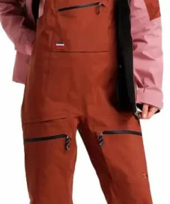 Best Elevenate Women's Pure Bib Pants Copper
