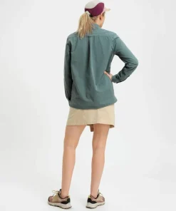 New Elevenate Women's Utility Shirt Balsam Green