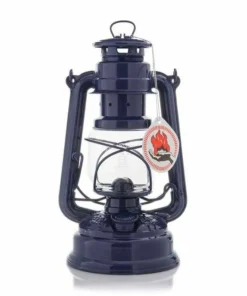 Hot Feuerhand 276 Hurricane Lantern Cobalt Blue