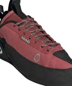 Hot FiveTen Unisex Niad Lace Climbing Shoes Core Black/Crew Red/Acid Mint