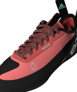 Hot FiveTen Unisex Niad Lace Climbing Shoes Core Black/Crew Red/Acid Mint